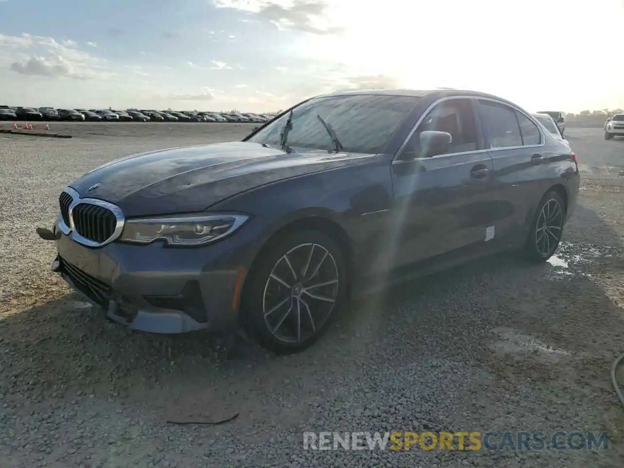 1 Photograph of a damaged car 3MW5R1J00M8C02670 BMW 3 SERIES 2021