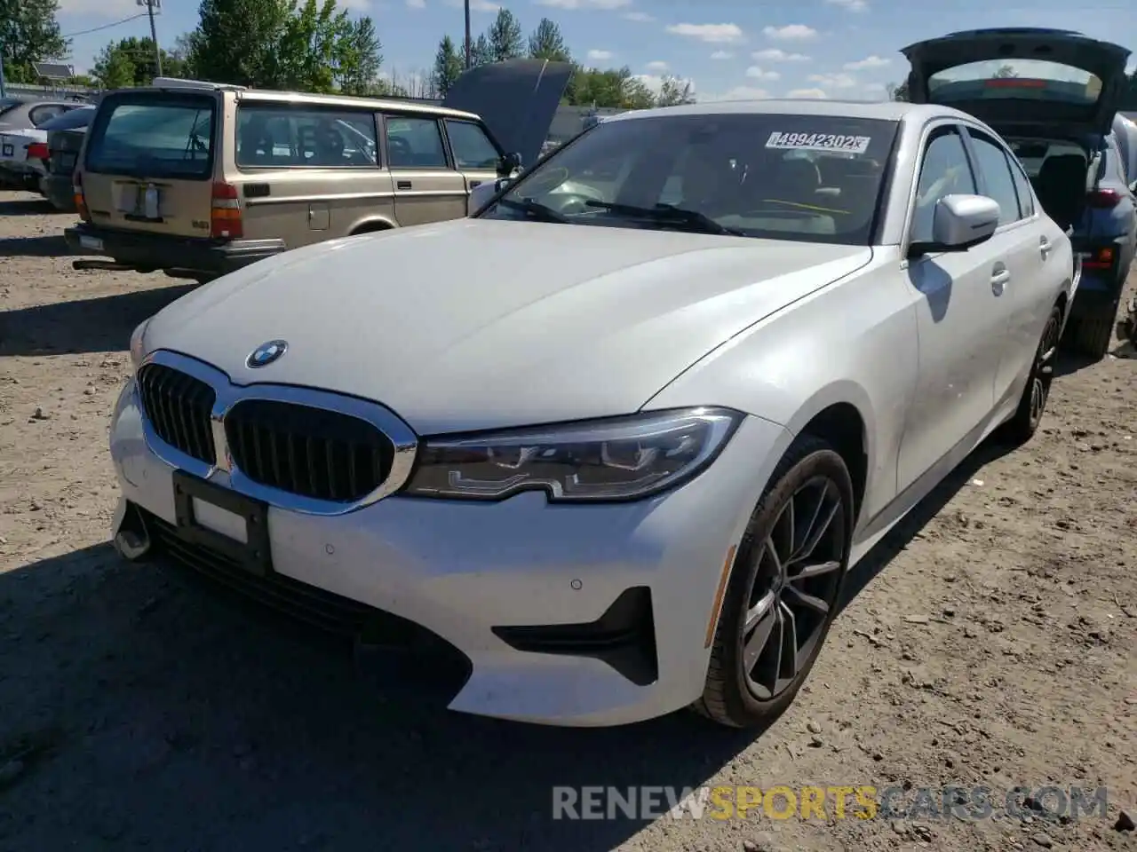 2 Photograph of a damaged car 3MW5R1J00M8C07108 BMW 3 SERIES 2021