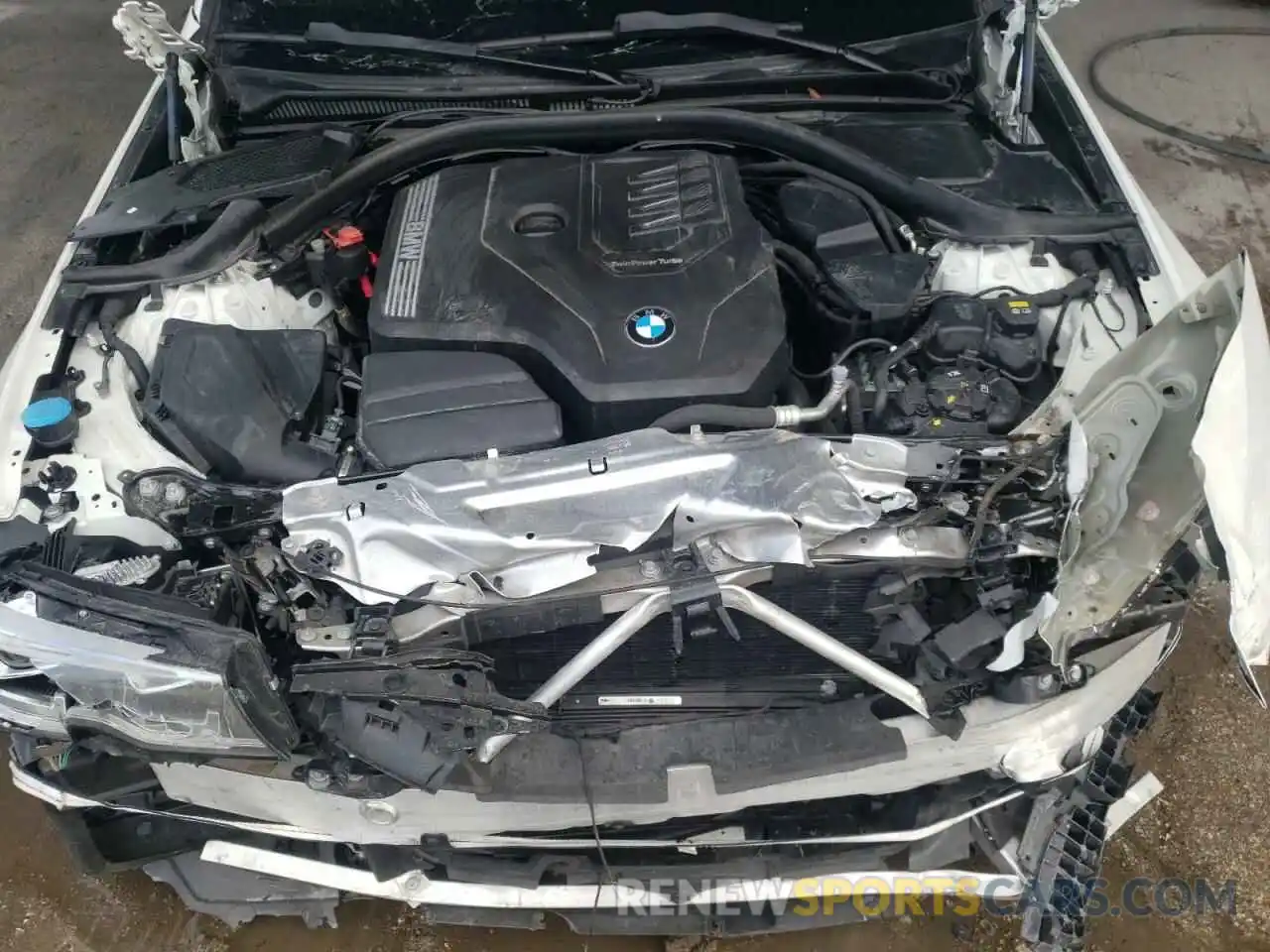 7 Photograph of a damaged car 3MW5R1J01M8B78041 BMW 3 SERIES 2021