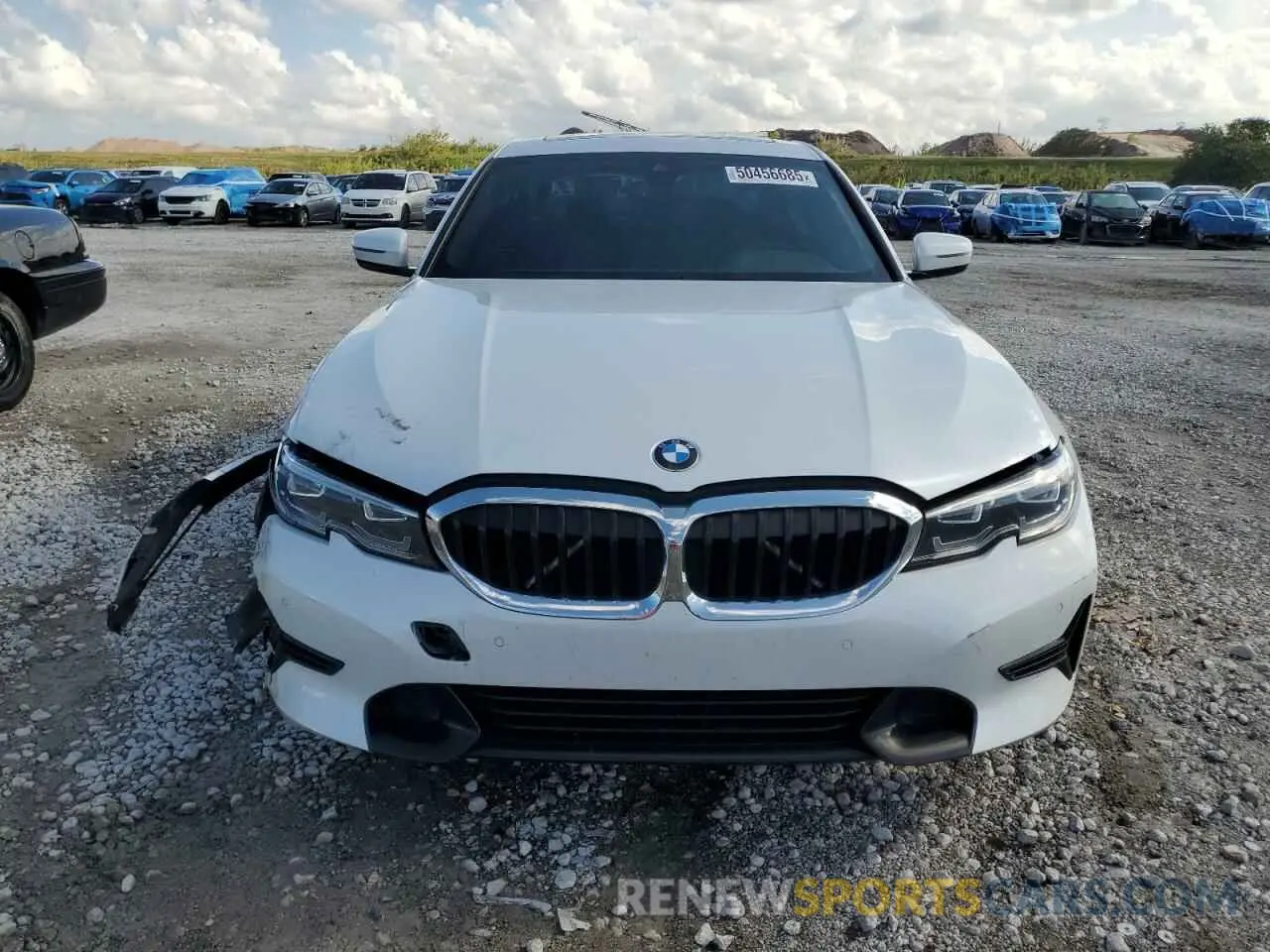 5 Photograph of a damaged car 3MW5R1J01M8B90237 BMW 3 SERIES 2021