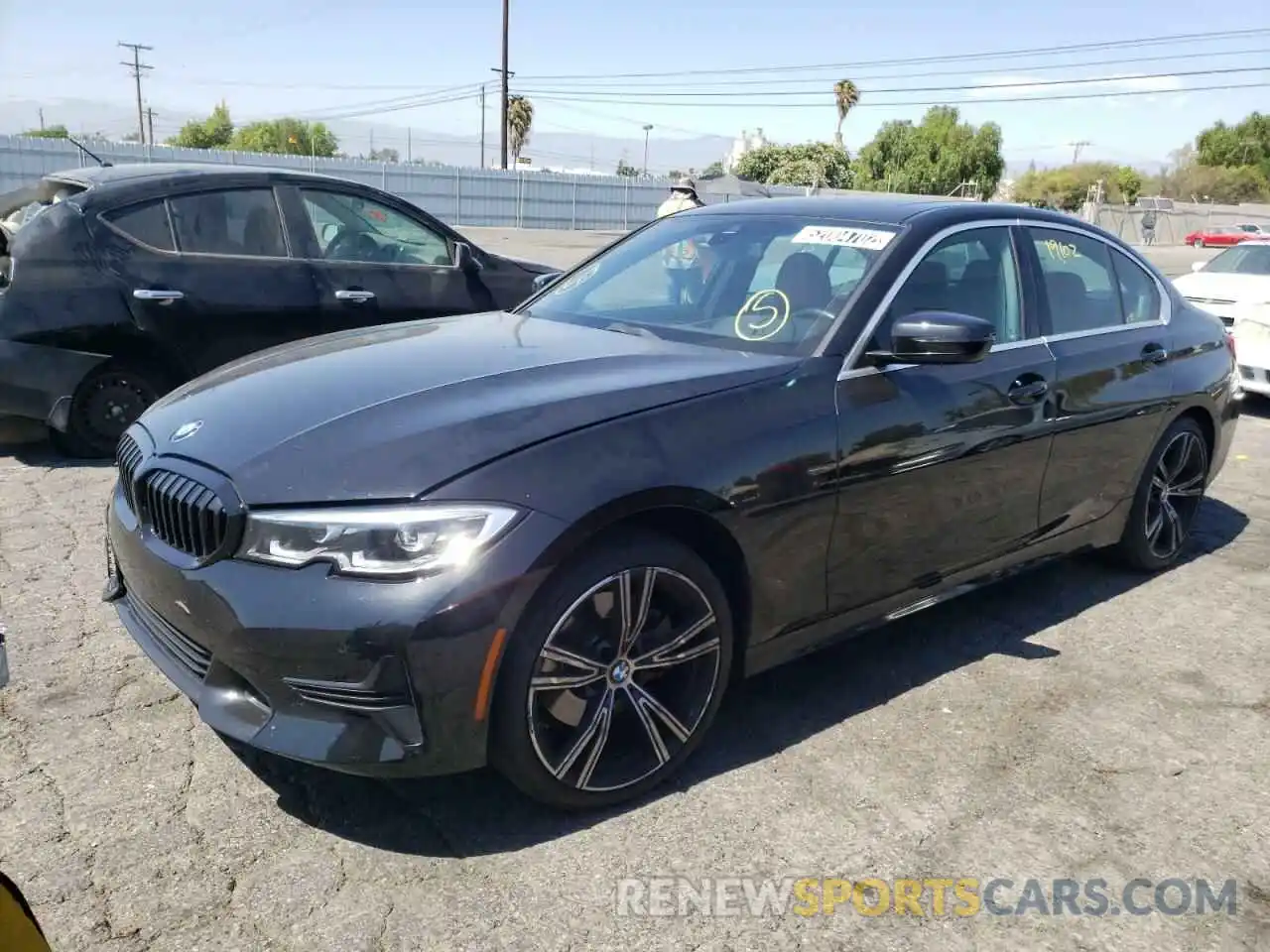 2 Photograph of a damaged car 3MW5R1J01M8C09904 BMW 3 SERIES 2021