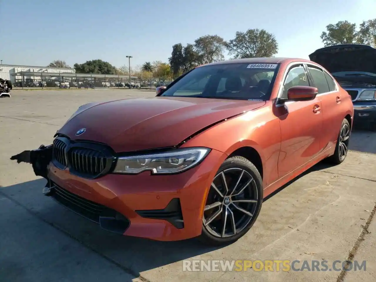 2 Photograph of a damaged car 3MW5R1J01M8C18702 BMW 3 SERIES 2021