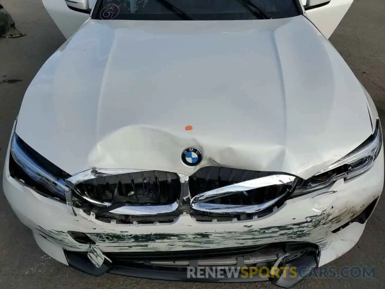 7 Photograph of a damaged car 3MW5R1J02M8B71020 BMW 3 SERIES 2021