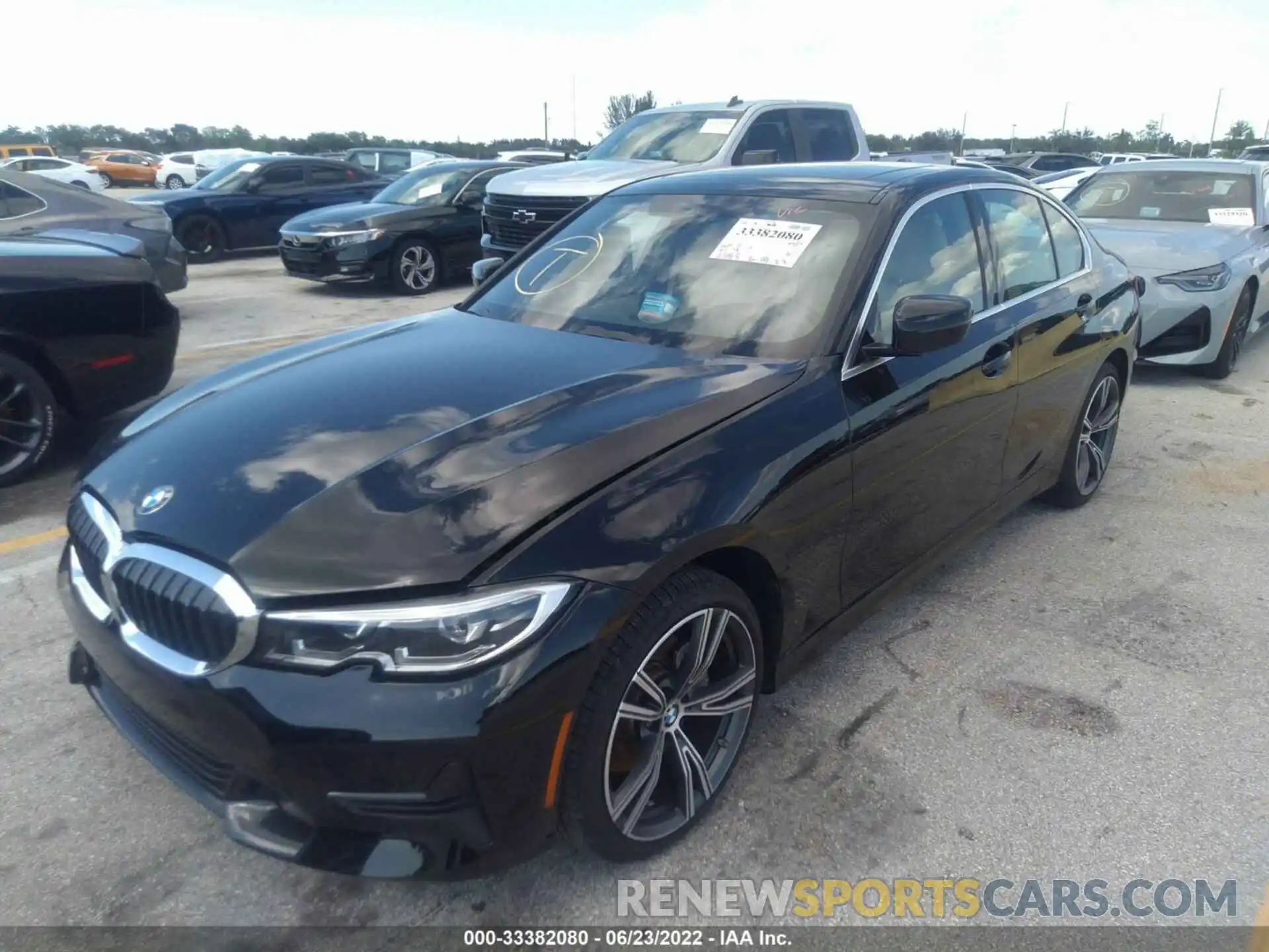 6 Photograph of a damaged car 3MW5R1J02M8B88366 BMW 3 SERIES 2021