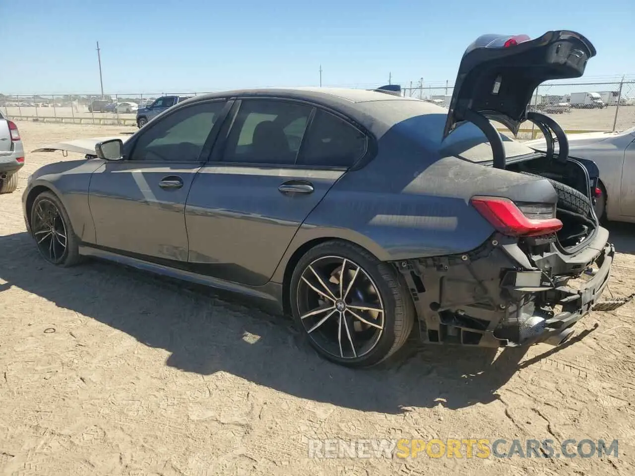 2 Photograph of a damaged car 3MW5R1J02M8C04114 BMW 3 SERIES 2021