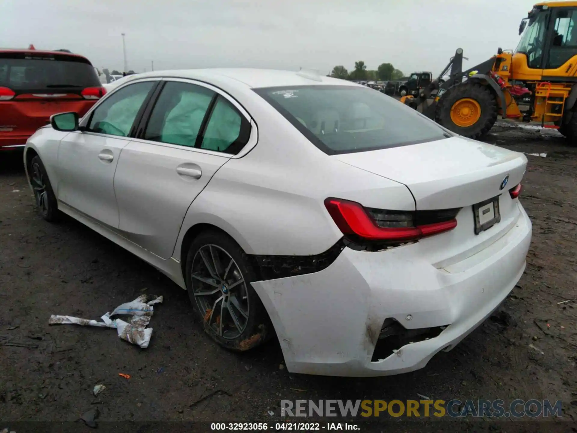 3 Photograph of a damaged car 3MW5R1J03M8B48264 BMW 3 SERIES 2021