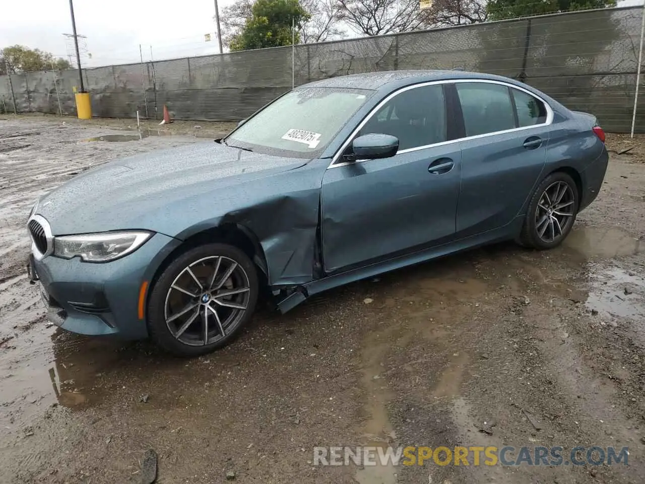 1 Photograph of a damaged car 3MW5R1J03M8B65999 BMW 3 SERIES 2021