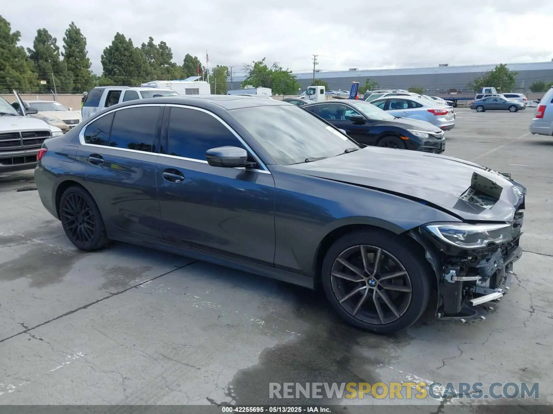 1 Photograph of a damaged car 3MW5R1J03M8B78350 BMW 3 SERIES 2021