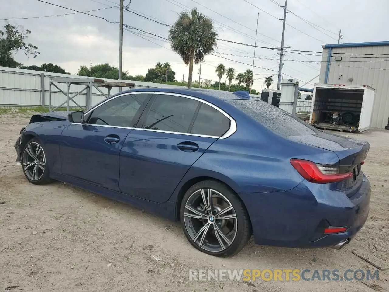 2 Photograph of a damaged car 3MW5R1J03M8C02713 BMW 3 SERIES 2021
