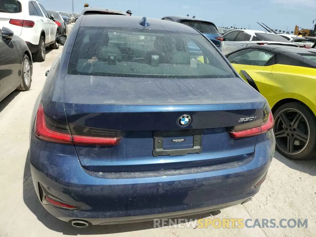 6 Photograph of a damaged car 3MW5R1J03M8C09046 BMW 3 SERIES 2021