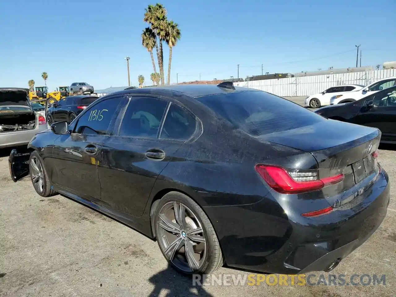 3 Photograph of a damaged car 3MW5R1J04M8B68507 BMW 3 SERIES 2021