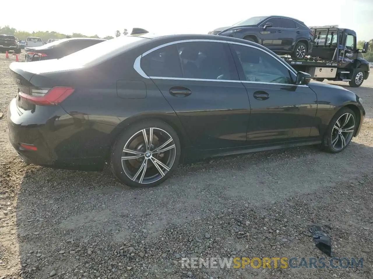 3 Photograph of a damaged car 3MW5R1J04M8B87672 BMW 3 SERIES 2021