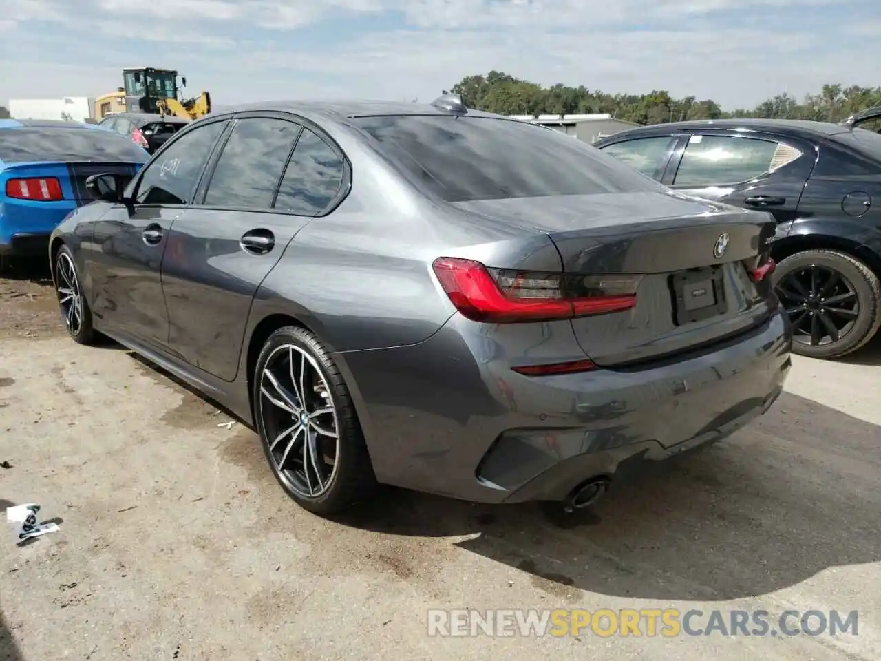 3 Photograph of a damaged car 3MW5R1J04M8C17270 BMW 3 SERIES 2021