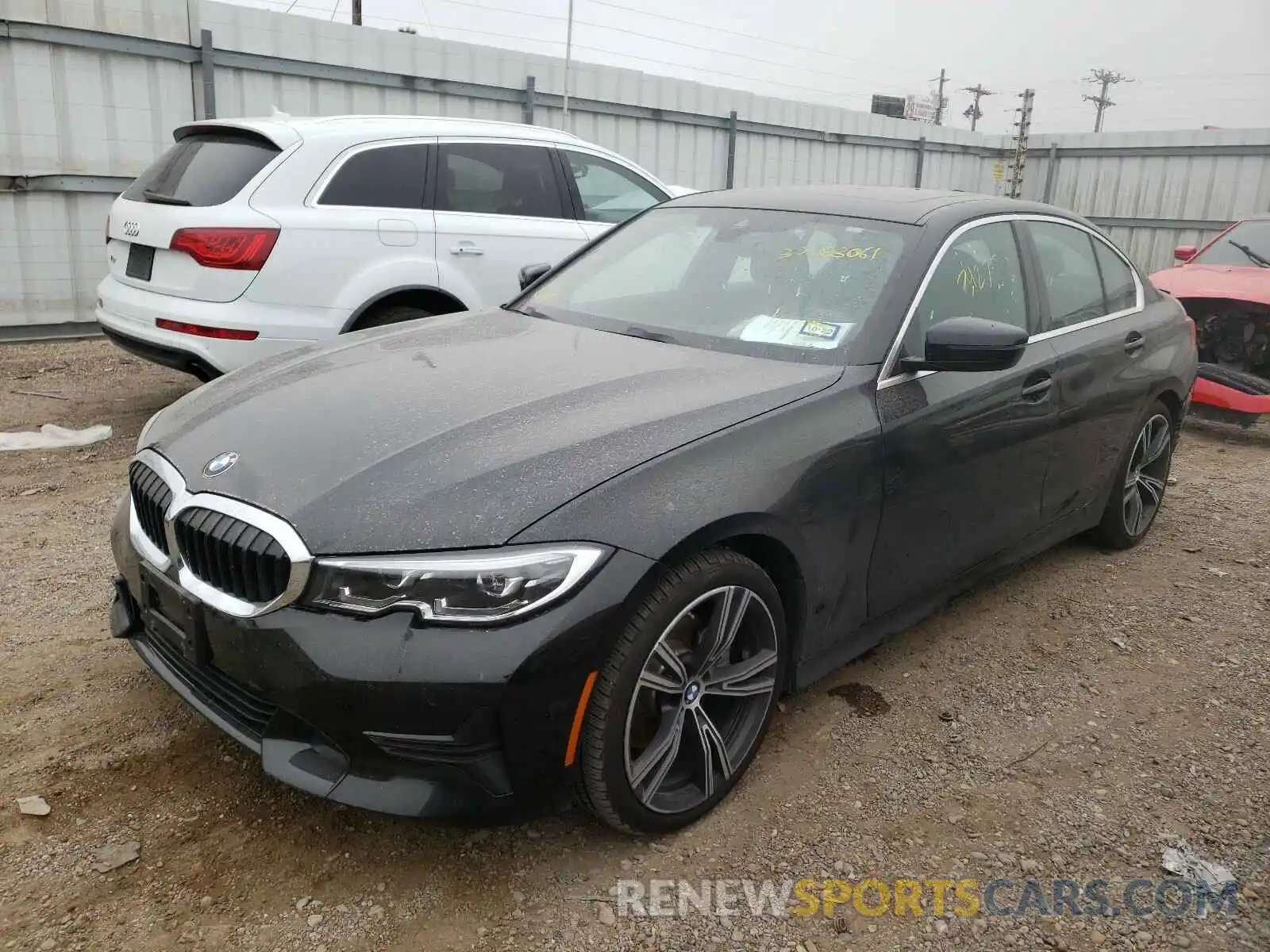 2 Photograph of a damaged car 3MW5R1J05M8B50050 BMW 3 SERIES 2021