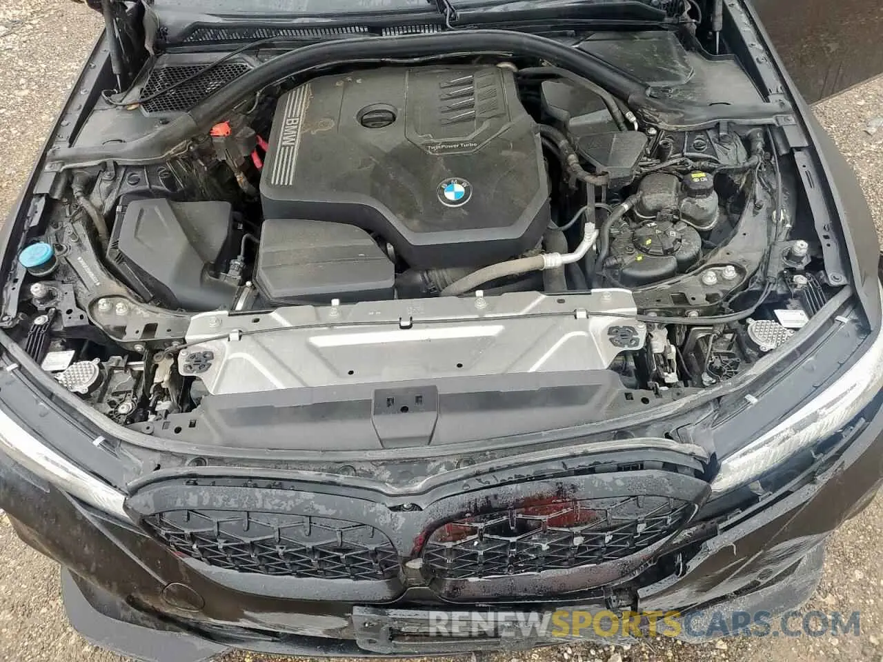 11 Photograph of a damaged car 3MW5R1J05M8B50324 BMW 3 SERIES 2021