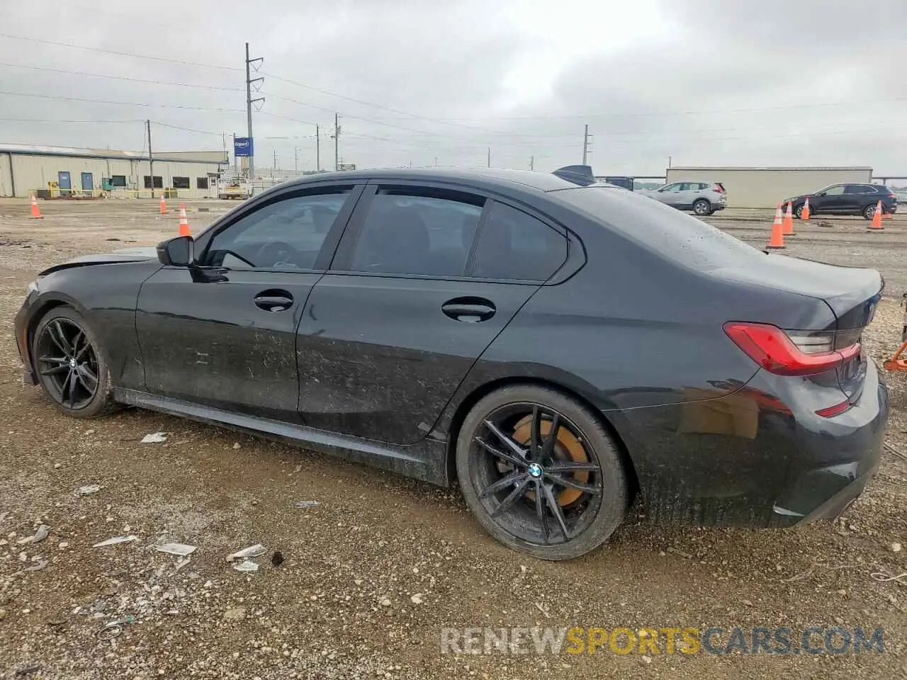 2 Photograph of a damaged car 3MW5R1J05M8B50324 BMW 3 SERIES 2021