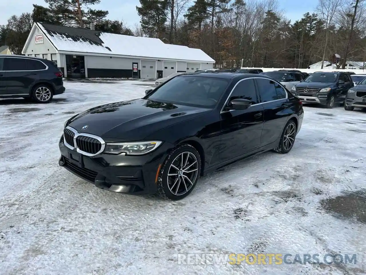 2 Photograph of a damaged car 3MW5R1J05M8B53563 BMW 3 SERIES 2021