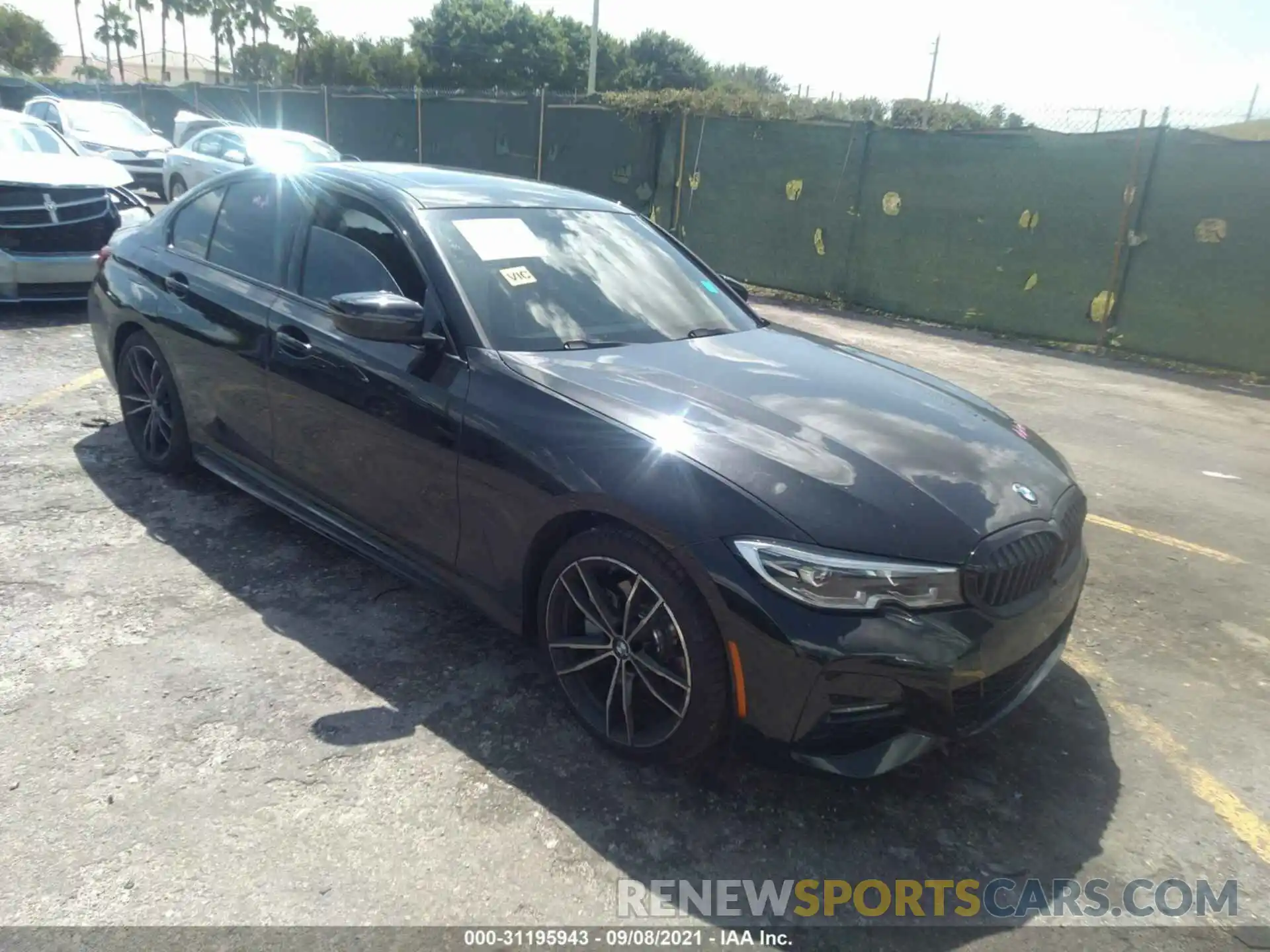 1 Photograph of a damaged car 3MW5R1J05M8C12689 BMW 3 SERIES 2021