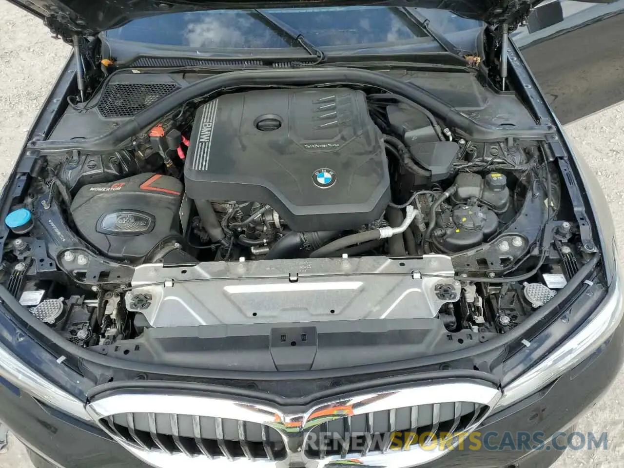11 Photograph of a damaged car 3MW5R1J06M8B47352 BMW 3 SERIES 2021