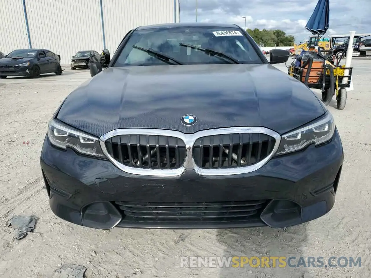 5 Photograph of a damaged car 3MW5R1J06M8B47352 BMW 3 SERIES 2021