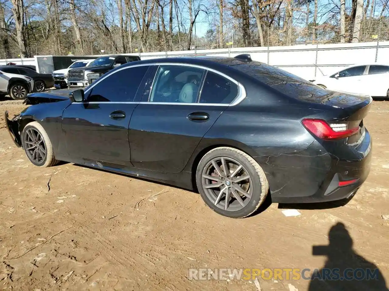 2 Photograph of a damaged car 3MW5R1J06M8B55998 BMW 3 SERIES 2021