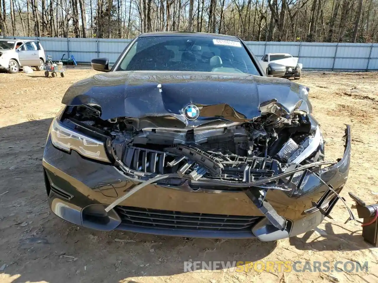 5 Photograph of a damaged car 3MW5R1J06M8B55998 BMW 3 SERIES 2021