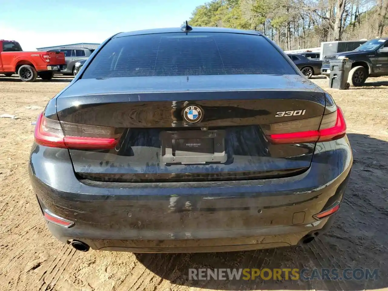 6 Photograph of a damaged car 3MW5R1J06M8B55998 BMW 3 SERIES 2021