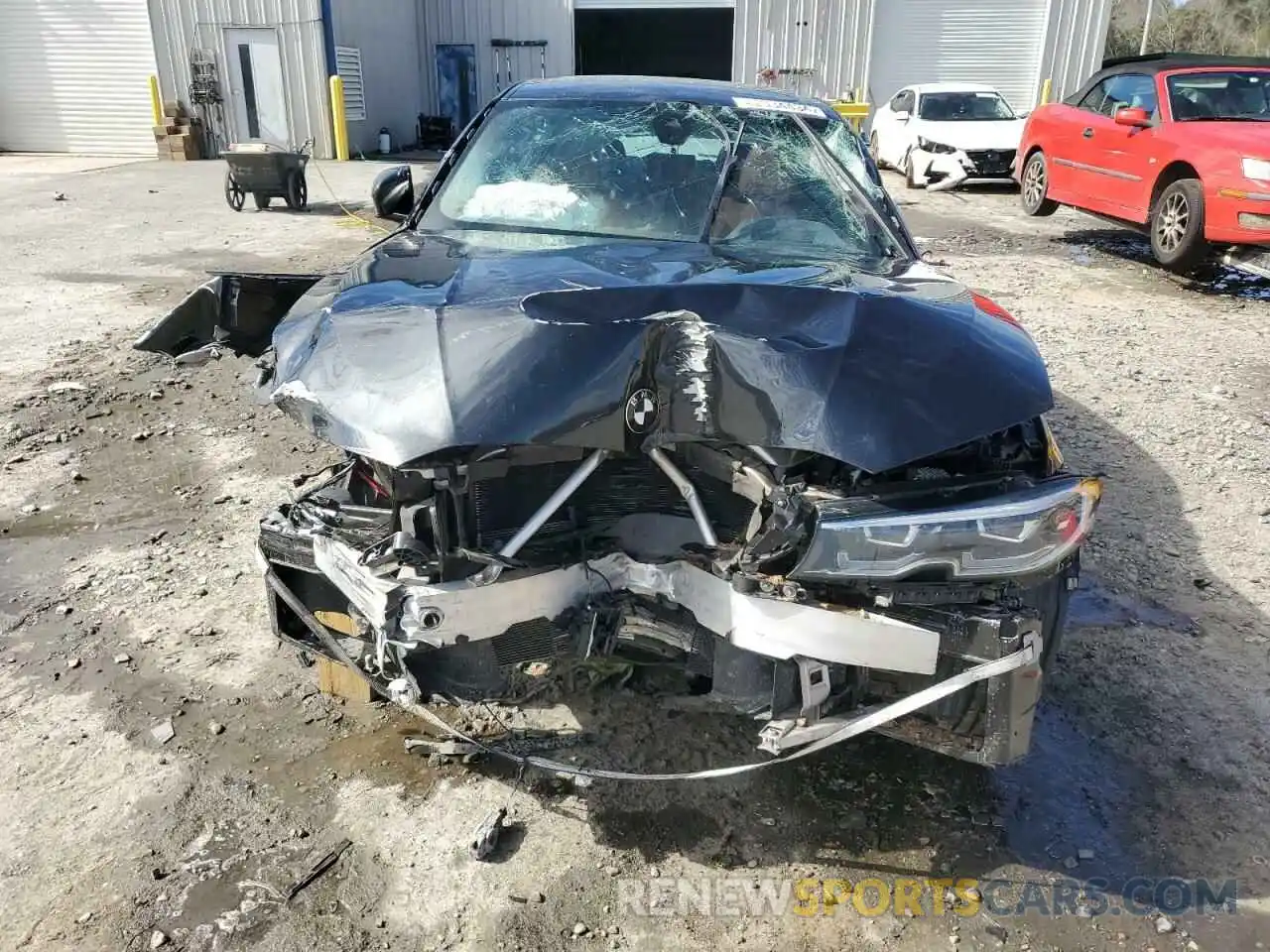 5 Photograph of a damaged car 3MW5R1J06M8B62630 BMW 3 SERIES 2021