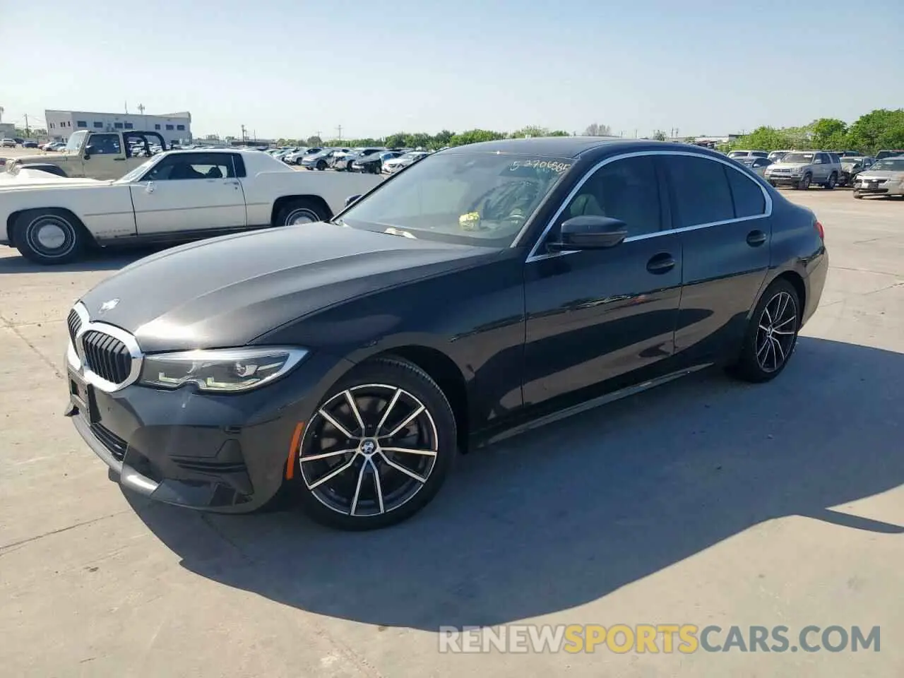 1 Photograph of a damaged car 3MW5R1J06M8B64622 BMW 3 SERIES 2021