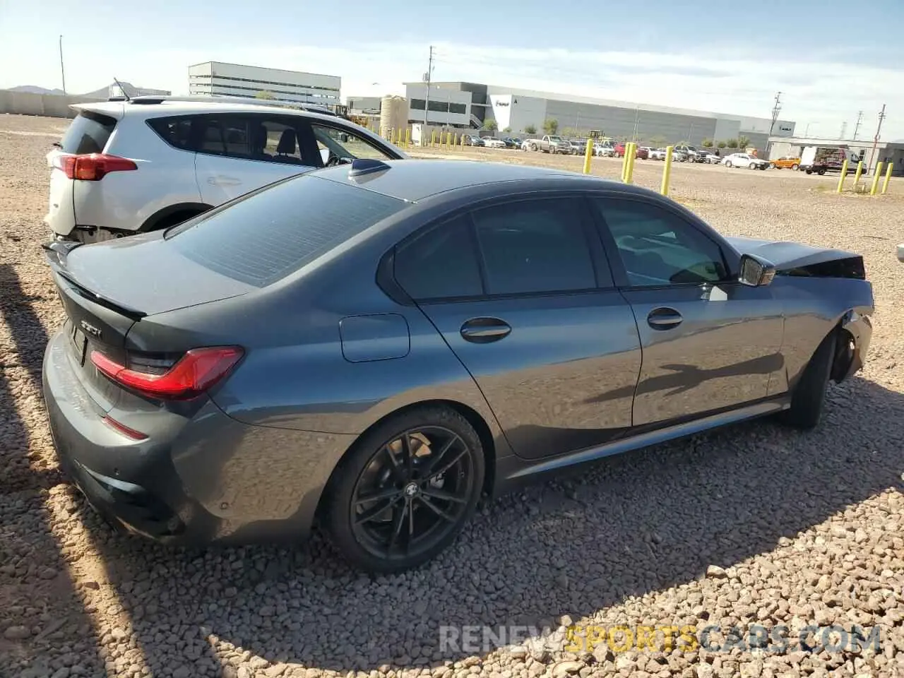 3 Photograph of a damaged car 3MW5R1J06M8B67021 BMW 3 SERIES 2021