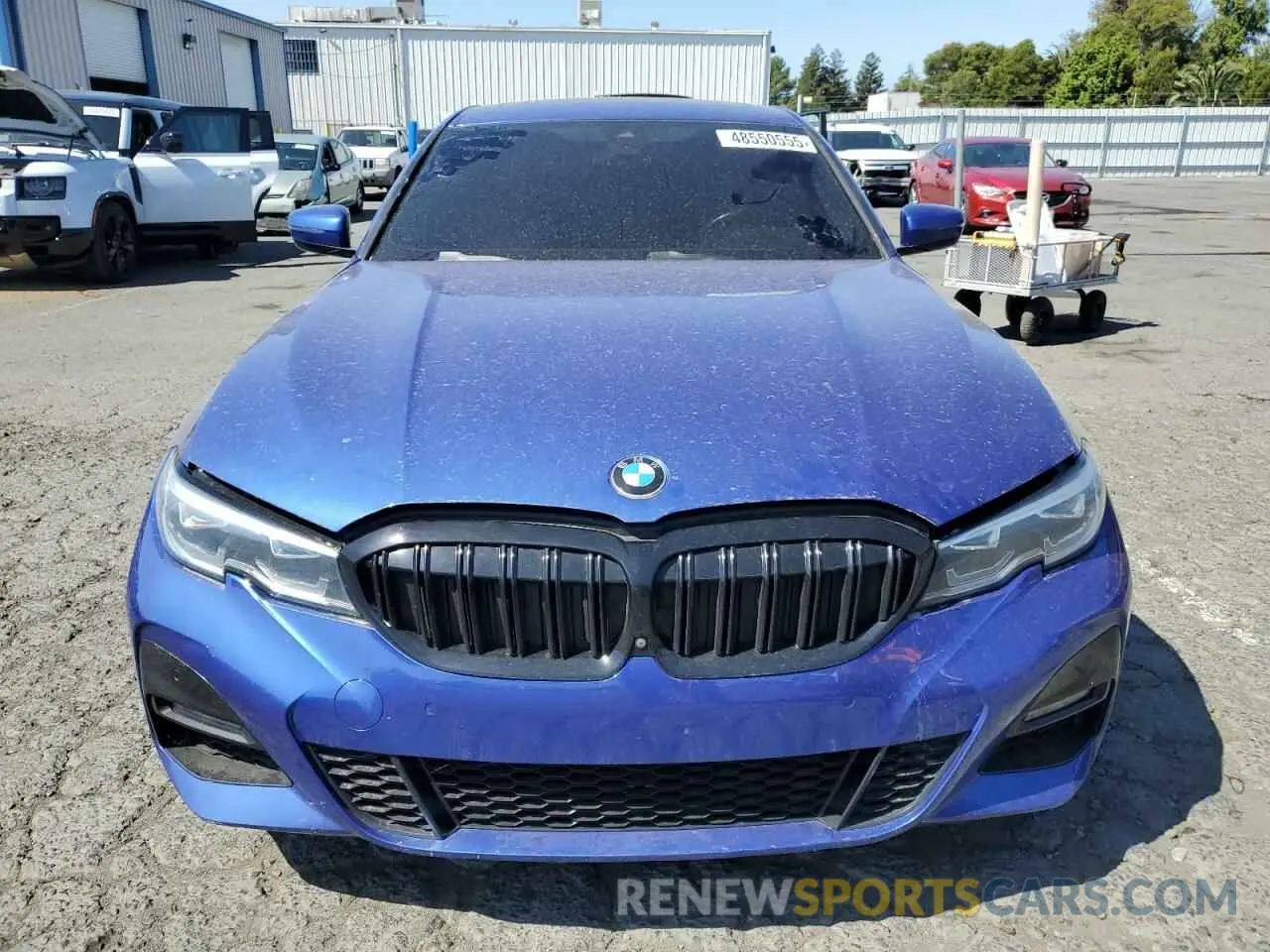5 Photograph of a damaged car 3MW5R1J06M8B72168 BMW 3 SERIES 2021