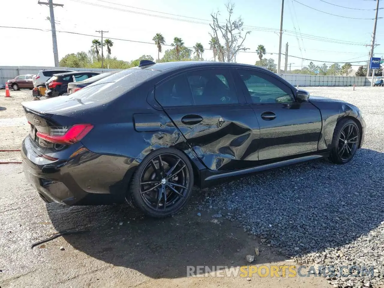 3 Photograph of a damaged car 3MW5R1J06M8B99824 BMW 3 SERIES 2021