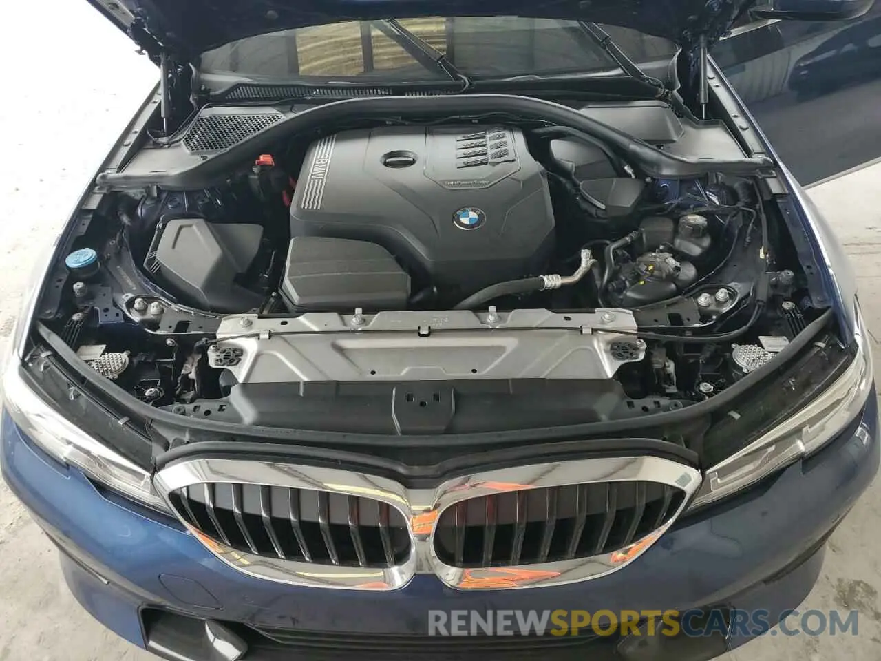 11 Photograph of a damaged car 3MW5R1J07M8B86693 BMW 3 SERIES 2021