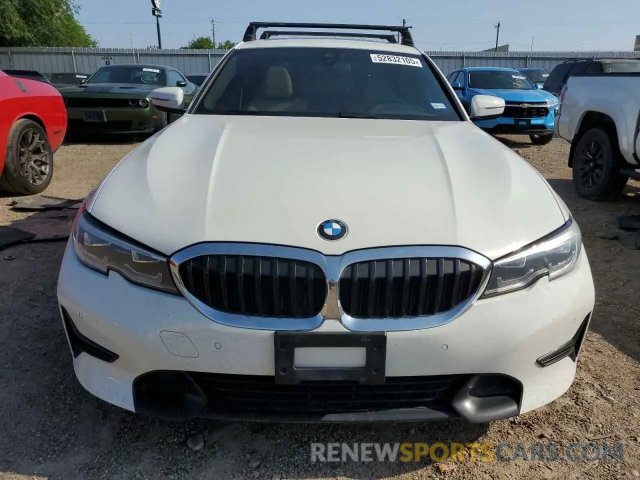 5 Photograph of a damaged car 3MW5R1J07M8C10698 BMW 3 SERIES 2021