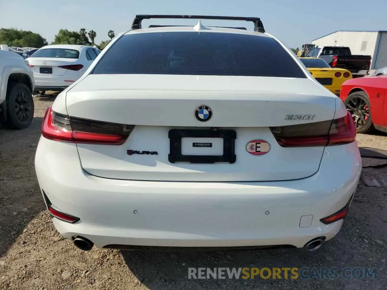 6 Photograph of a damaged car 3MW5R1J07M8C10698 BMW 3 SERIES 2021