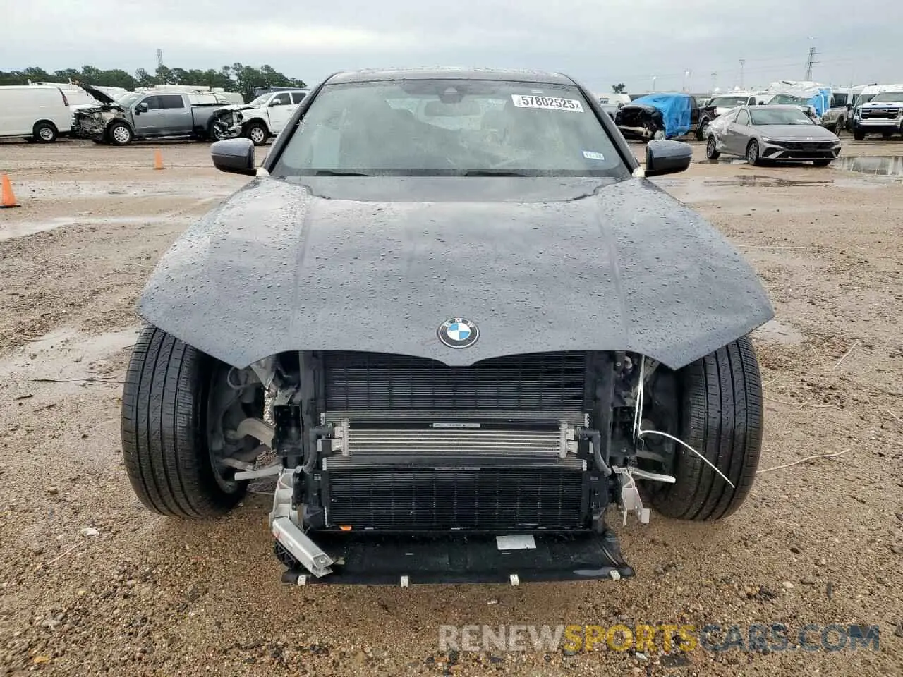 5 Photograph of a damaged car 3MW5R1J08M8B48101 BMW 3 SERIES 2021