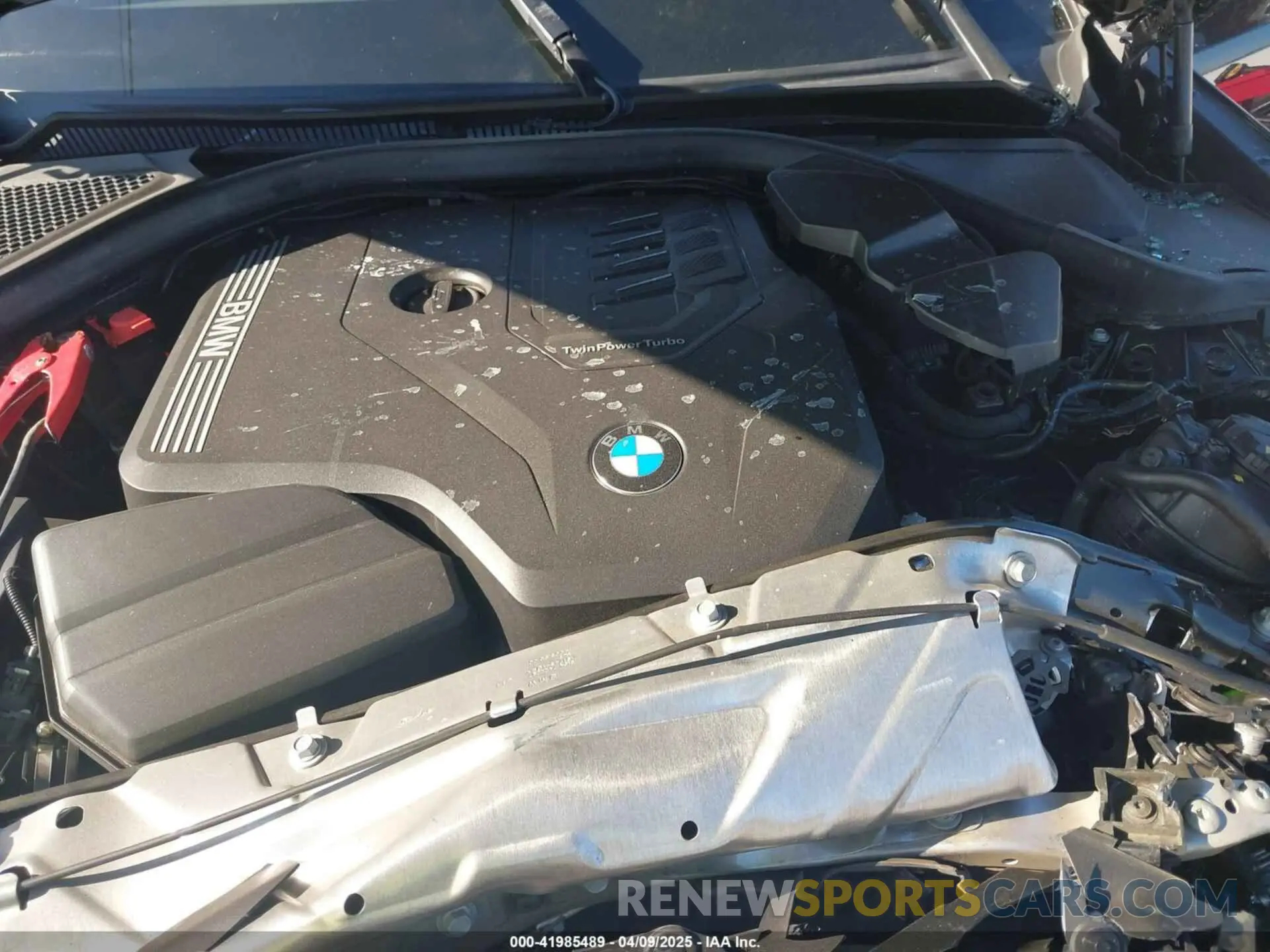10 Photograph of a damaged car 3MW5R1J08M8B59664 BMW 3 SERIES 2021