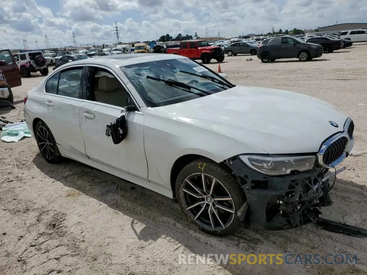 4 Photograph of a damaged car 3MW5R1J08M8B69773 BMW 3 SERIES 2021