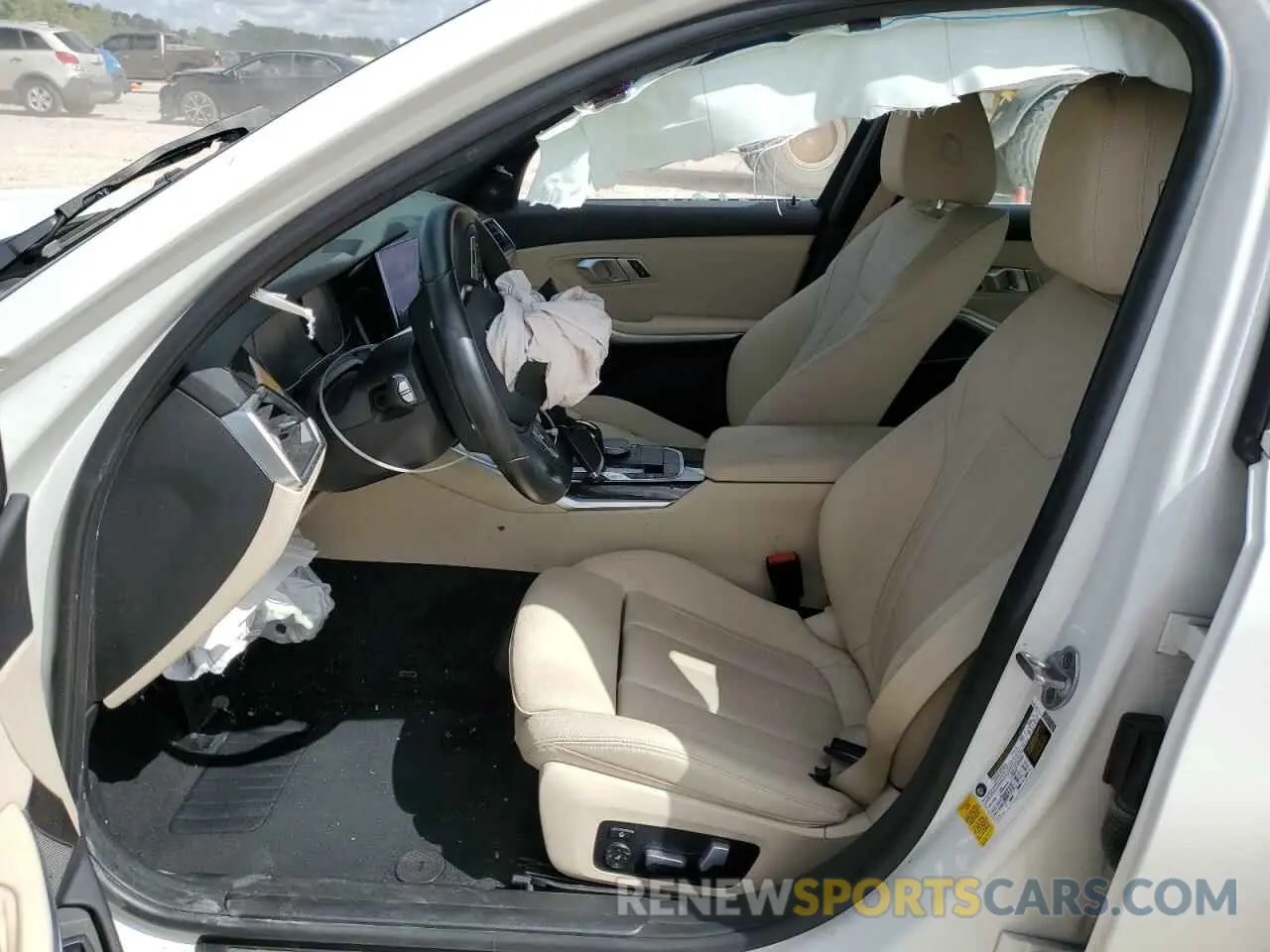 7 Photograph of a damaged car 3MW5R1J08M8B69773 BMW 3 SERIES 2021