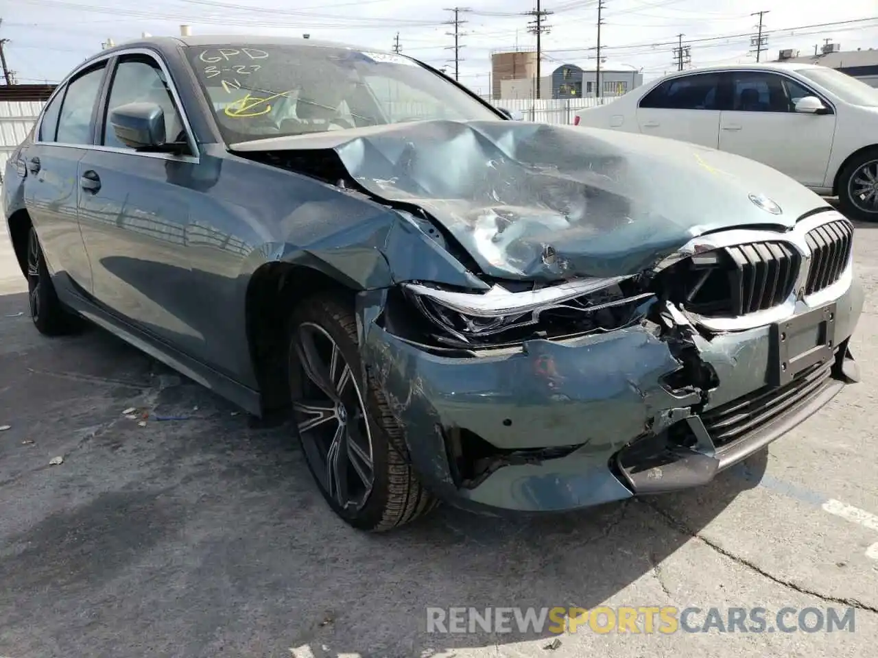 9 Photograph of a damaged car 3MW5R1J08M8B70471 BMW 3 SERIES 2021