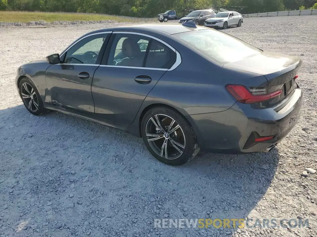 2 Photograph of a damaged car 3MW5R1J08M8B79445 BMW 3 SERIES 2021