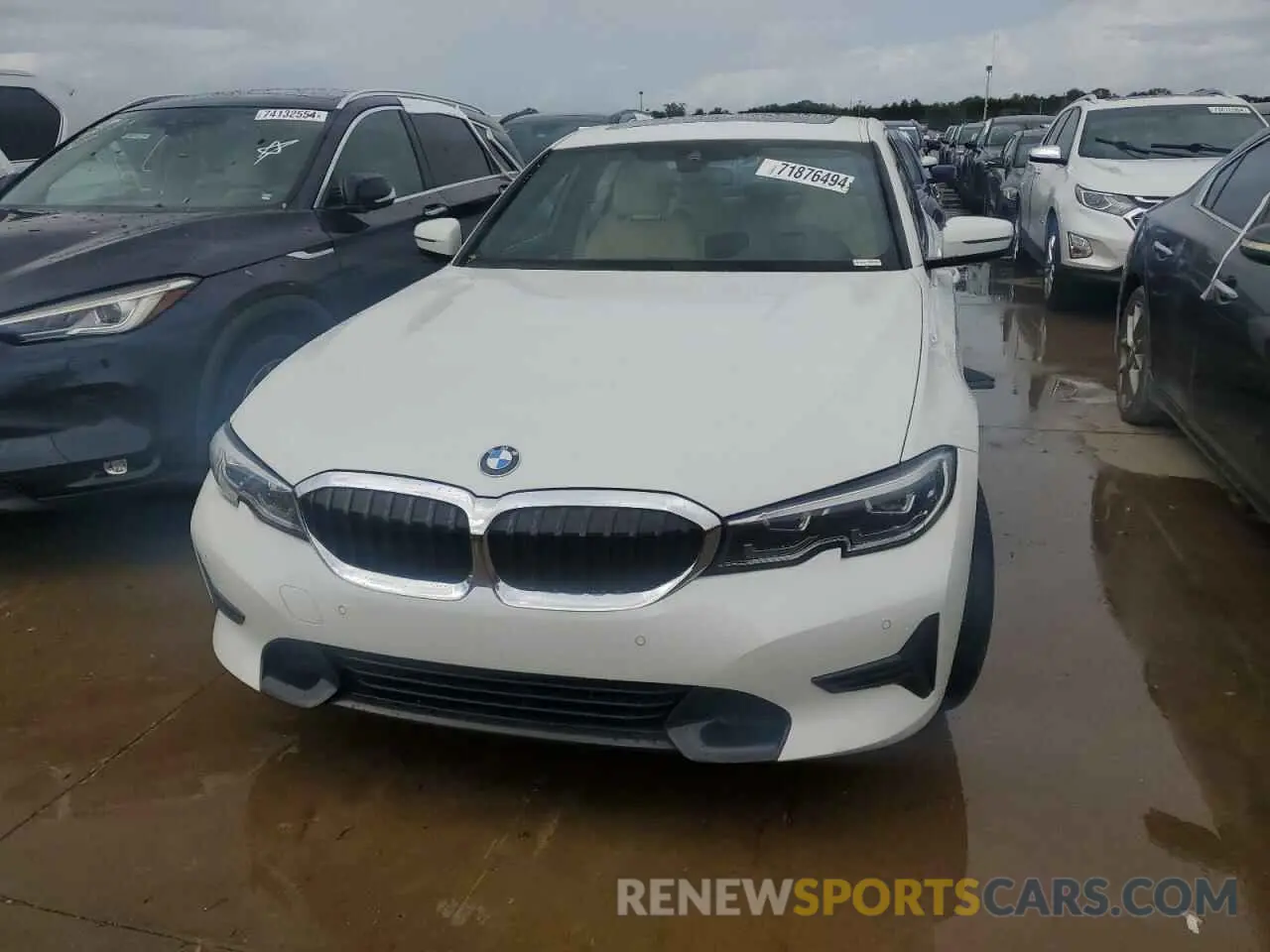 5 Photograph of a damaged car 3MW5R1J08M8B89991 BMW 3 SERIES 2021