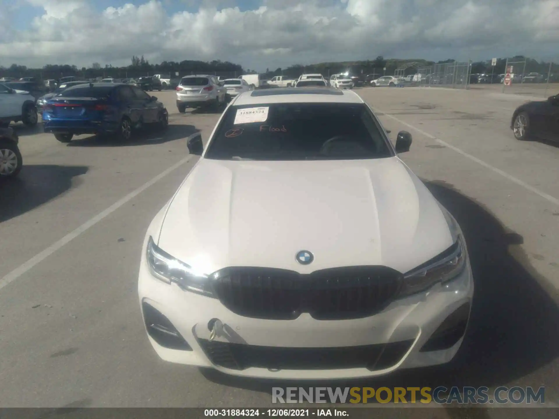 6 Photograph of a damaged car 3MW5R1J08M8B91790 BMW 3 SERIES 2021