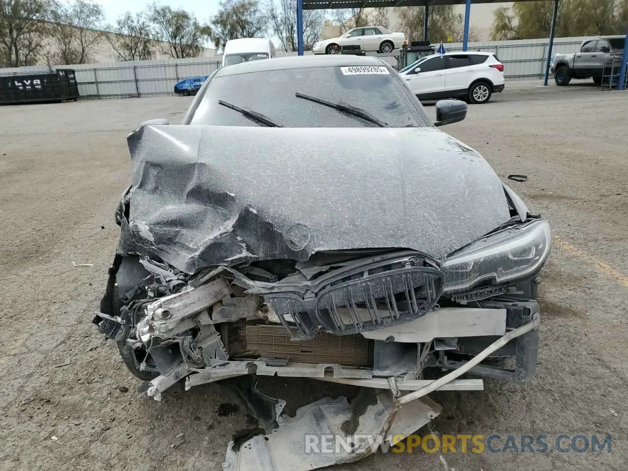 5 Photograph of a damaged car 3MW5R1J08M8B91871 BMW 3 SERIES 2021