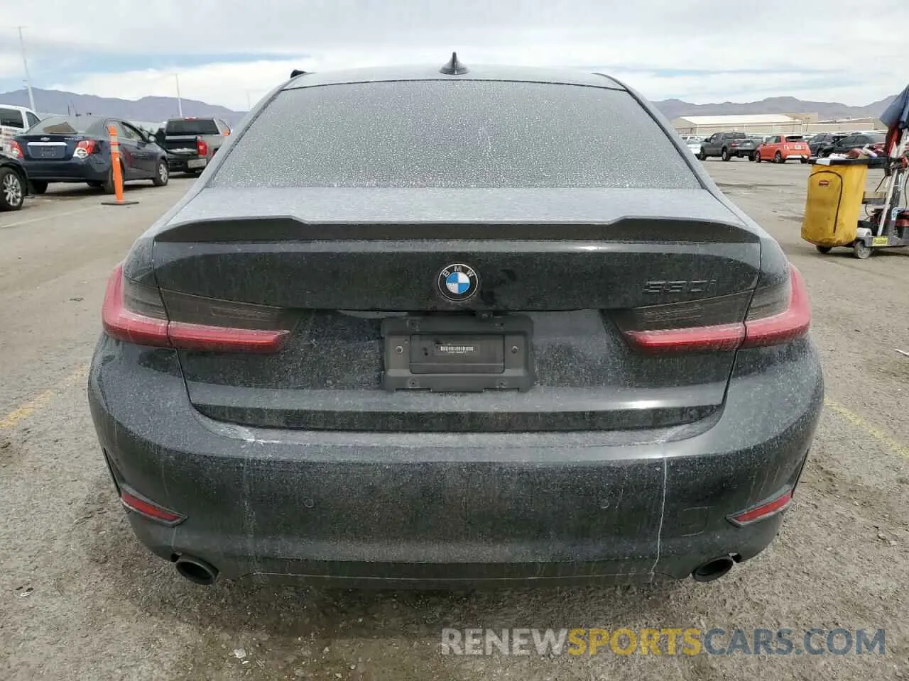 6 Photograph of a damaged car 3MW5R1J08M8B91871 BMW 3 SERIES 2021