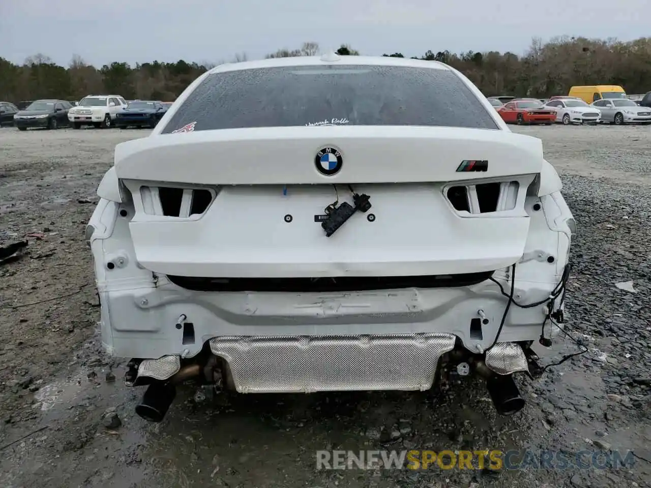 6 Photograph of a damaged car 3MW5R1J08M8B99873 BMW 3 SERIES 2021