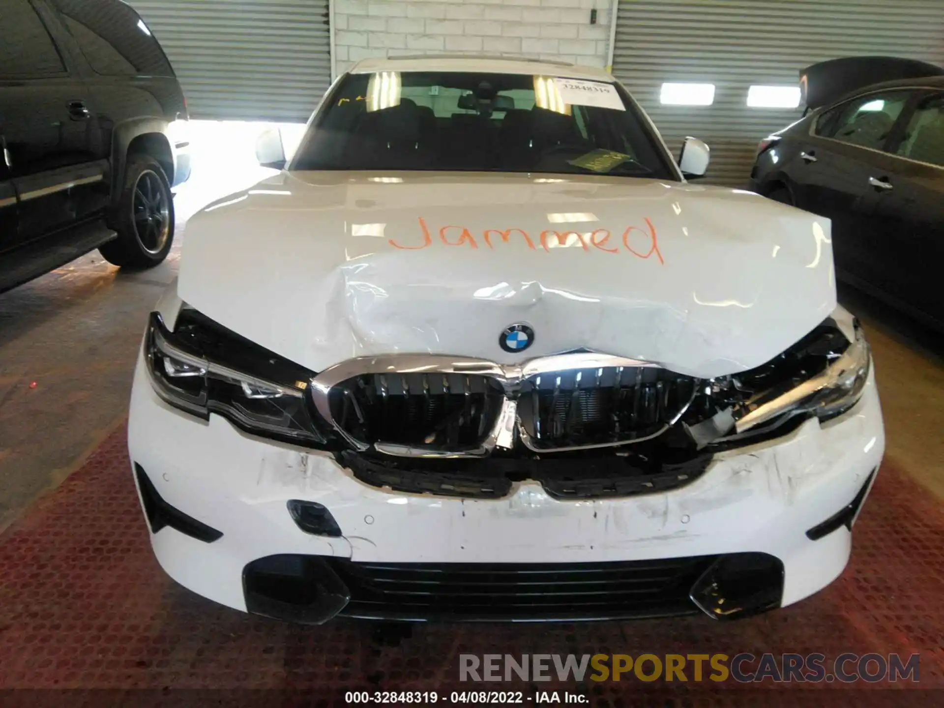 6 Photograph of a damaged car 3MW5R1J08M8C11245 BMW 3 SERIES 2021