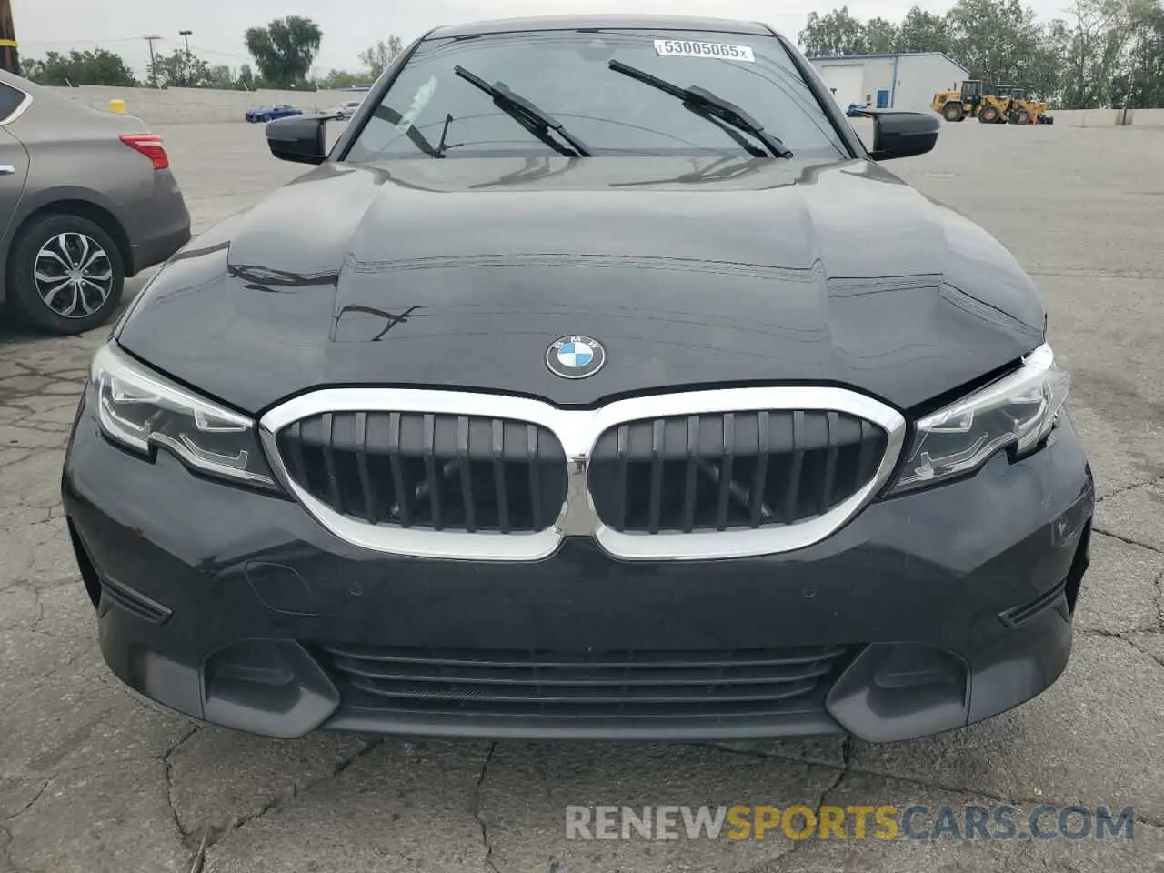 5 Photograph of a damaged car 3MW5R1J08M8C13299 BMW 3 SERIES 2021