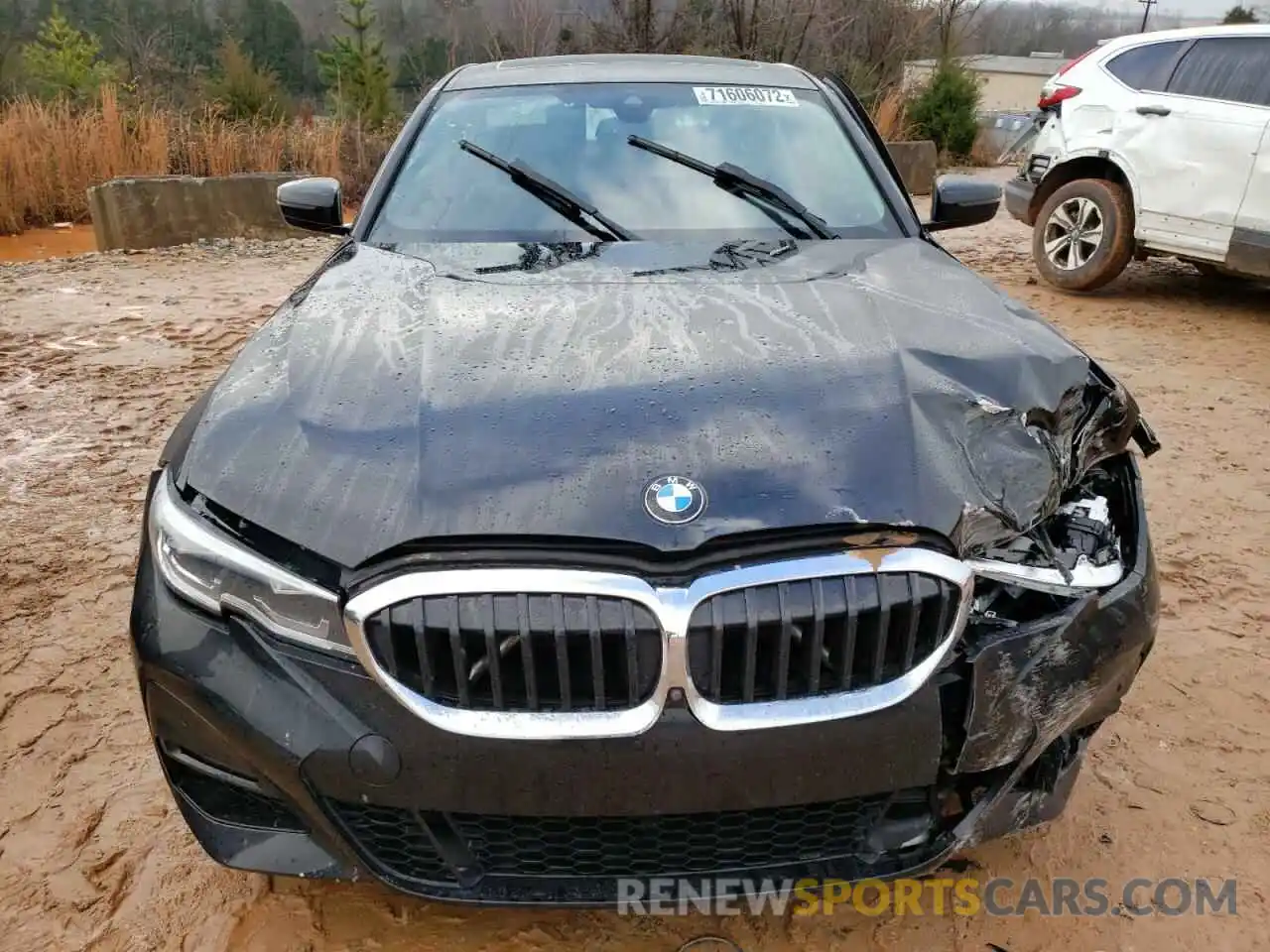 5 Photograph of a damaged car 3MW5R1J09M8B58684 BMW 3 SERIES 2021