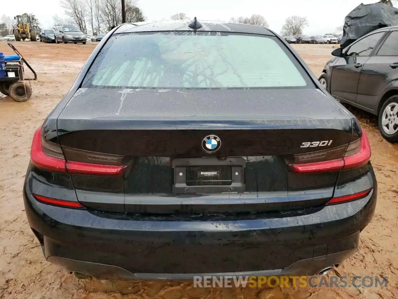 6 Photograph of a damaged car 3MW5R1J09M8B58684 BMW 3 SERIES 2021